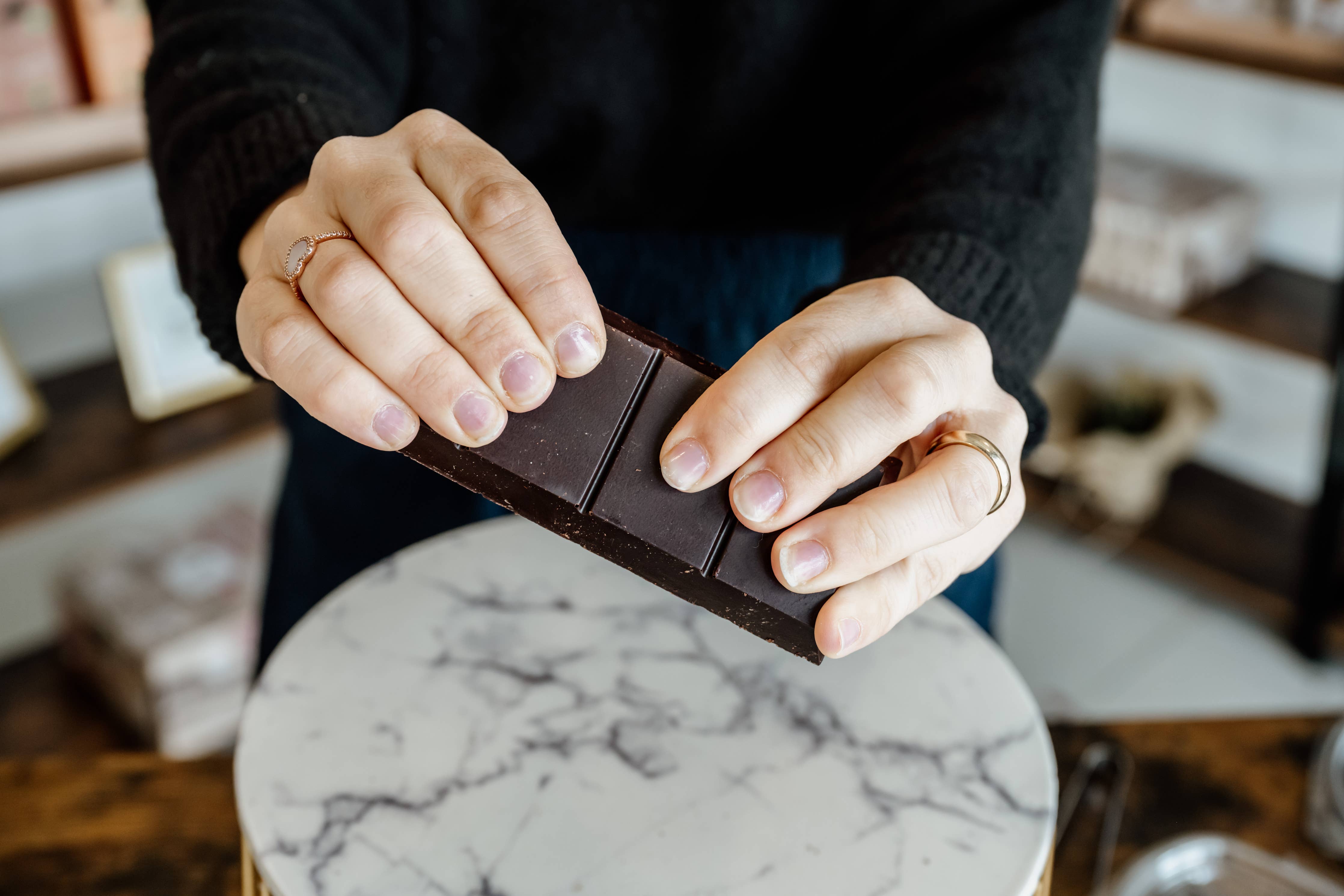 100 % kakavos masės šokoladas - EKOLOGIŠKAS - Be cukraus - 50 g