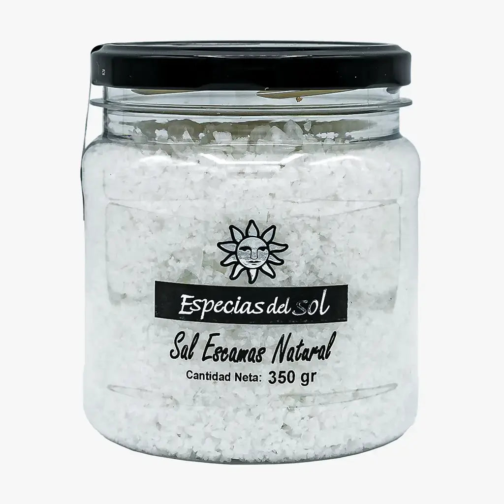 Natūralios druskos dribsniai, 350g – produkto nuotrauka | Beata Nicholson