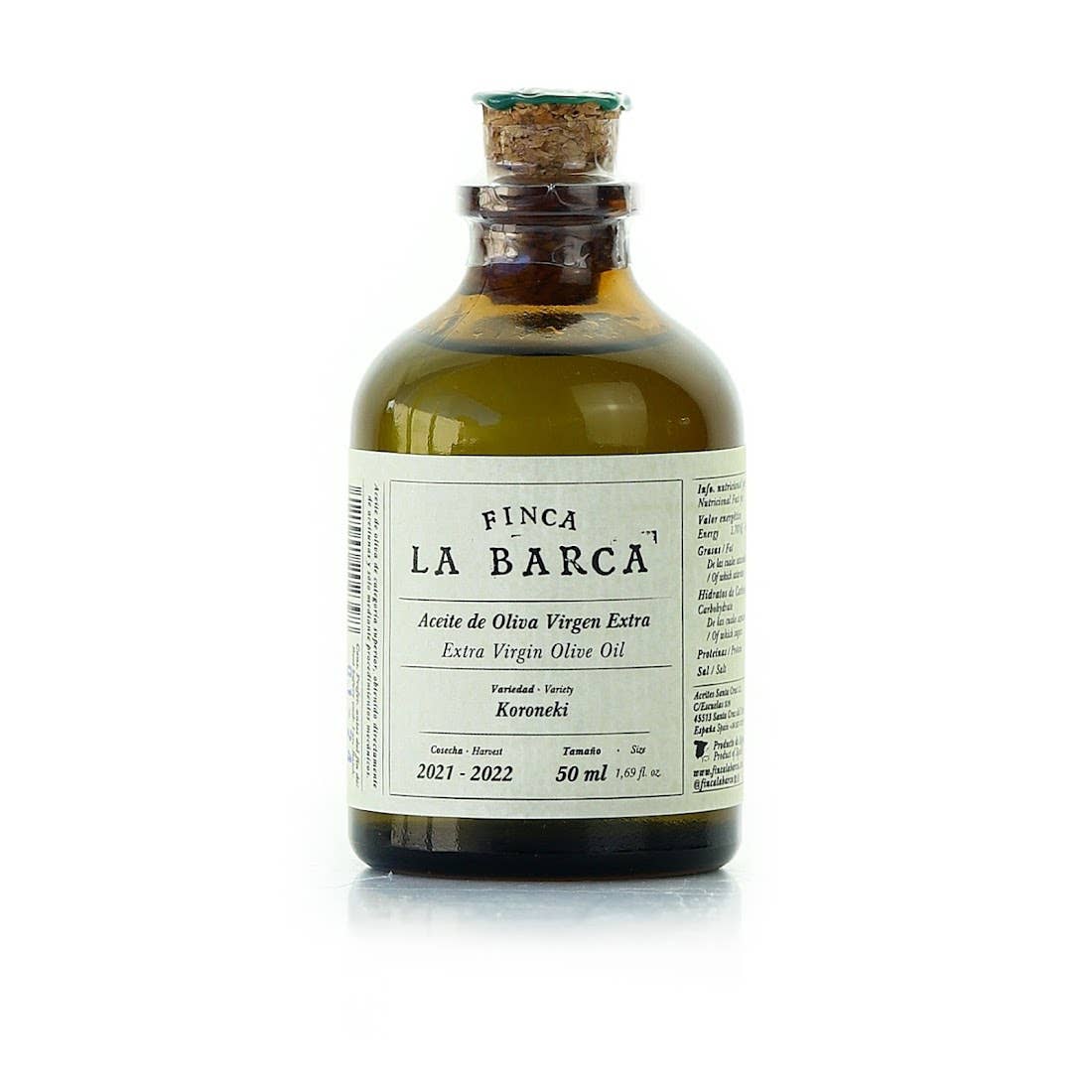 Estuche Regalo Aceites de Oliva "Ahumado y sin Ahumar" 4 bot Finca La Barca