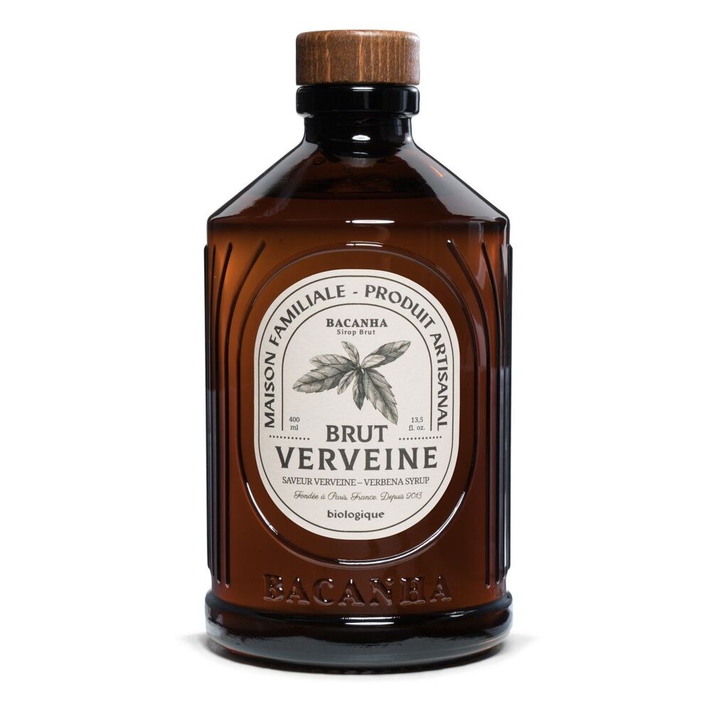 Natūralus verbenų sirupas - ekologiškas - 400 ml | Bacanha Bacanha