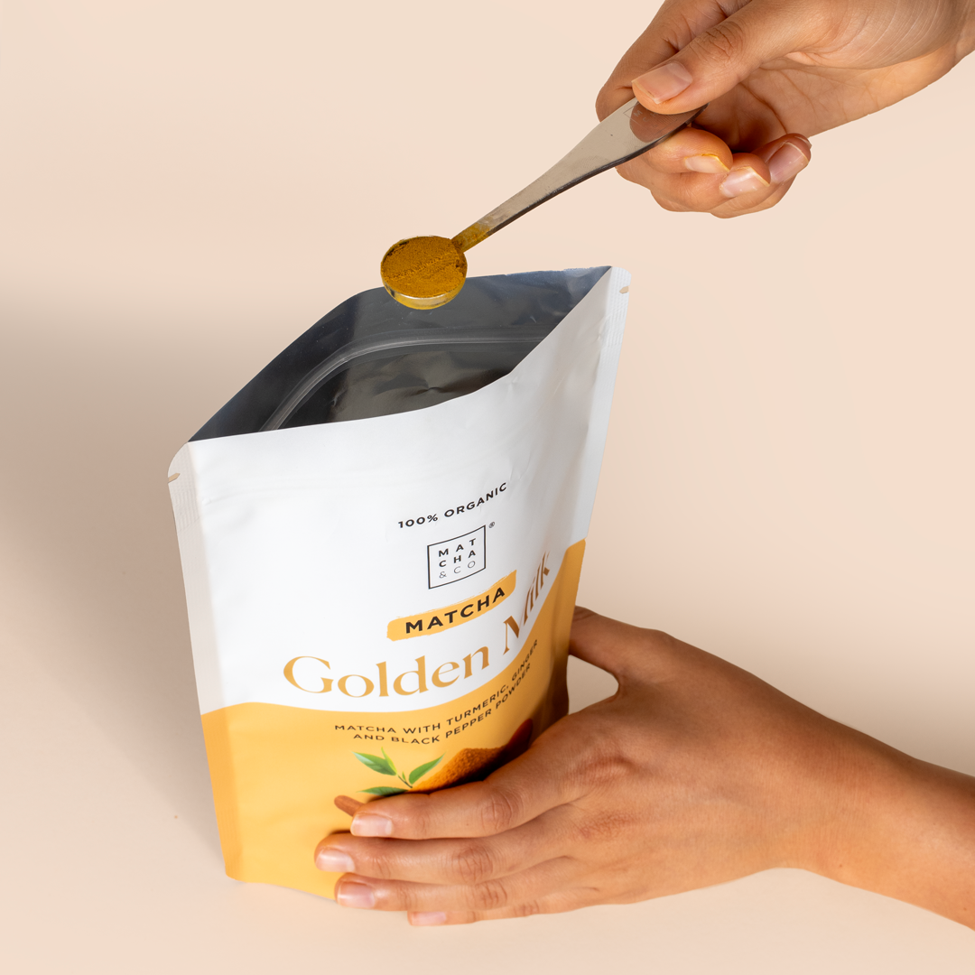 Matcha Golden Milk – matcha su ciberžole, imbieru ir cinamonu – 5 nuotrauka | Beata Nicholson