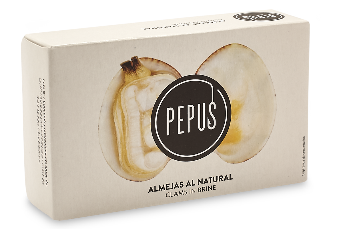 PEPUS Small Natural Clams OL-120 – priekinis vaizdas | Beata Nicholson