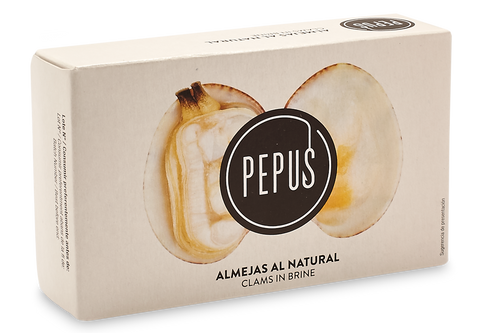 PEPUS Small Natural Clams OL-120 – priekinis vaizdas | Beata Nicholson