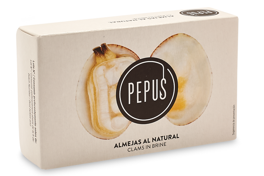 PEPUS Small Natural Clams OL-120 – priekinis vaizdas | Beata Nicholson