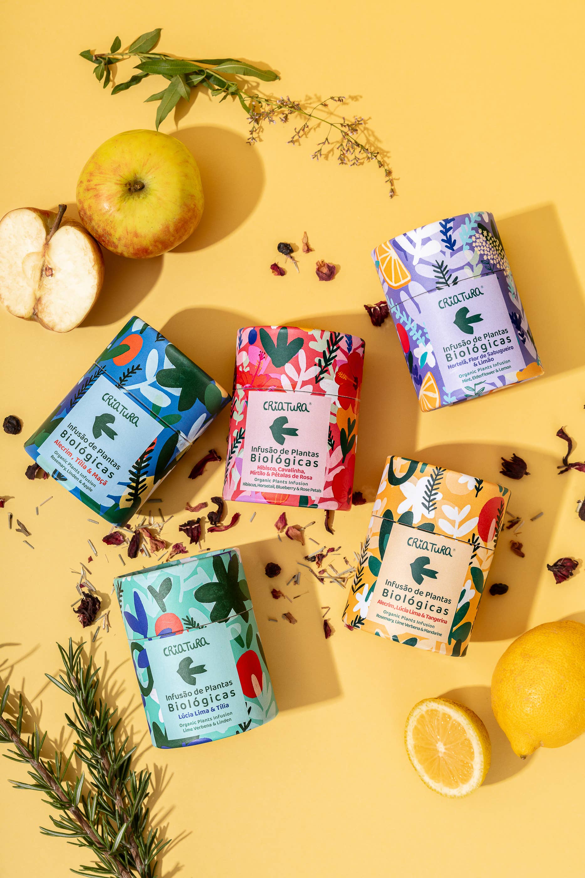 Ekologiška žolelių arbata – rozmarinų, citrininės verbenos ir mandarinų