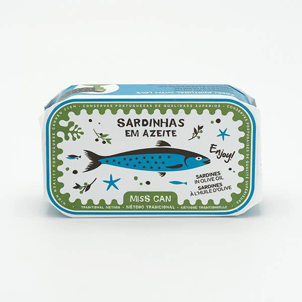 Sardinės alyvuogių aliejuje | Miss Can