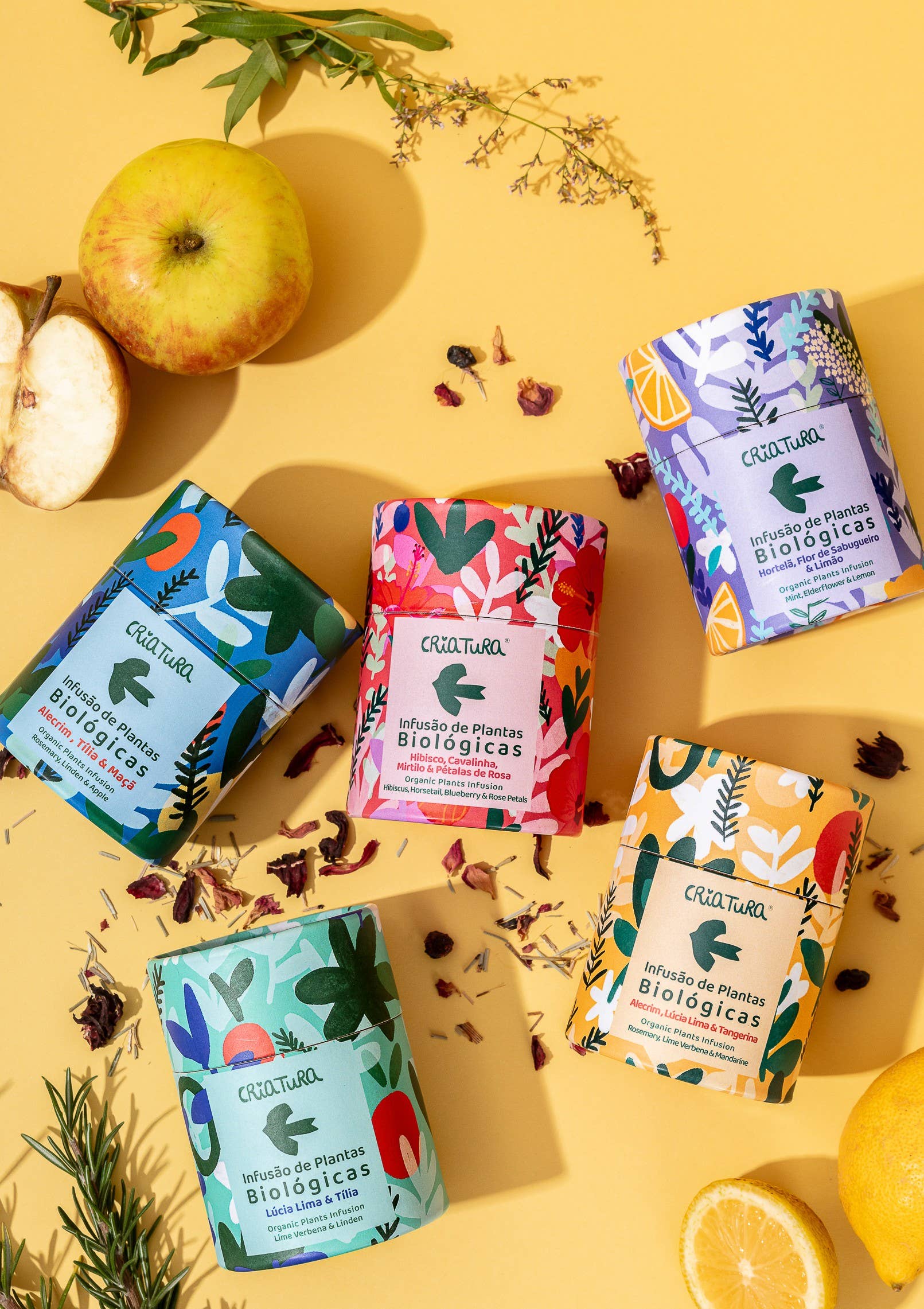 Ekologiška citrininės verbenos ir liepžiedžių žolelių arbata – raminanti