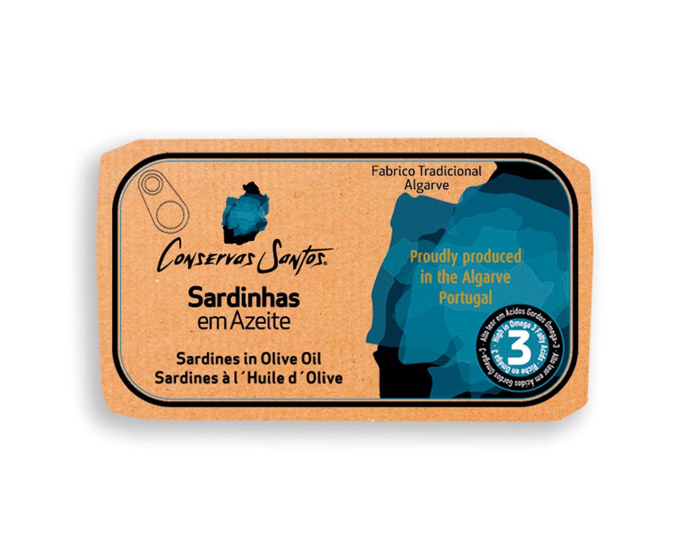 Sardinės alyvuogių aliejuje - Santos