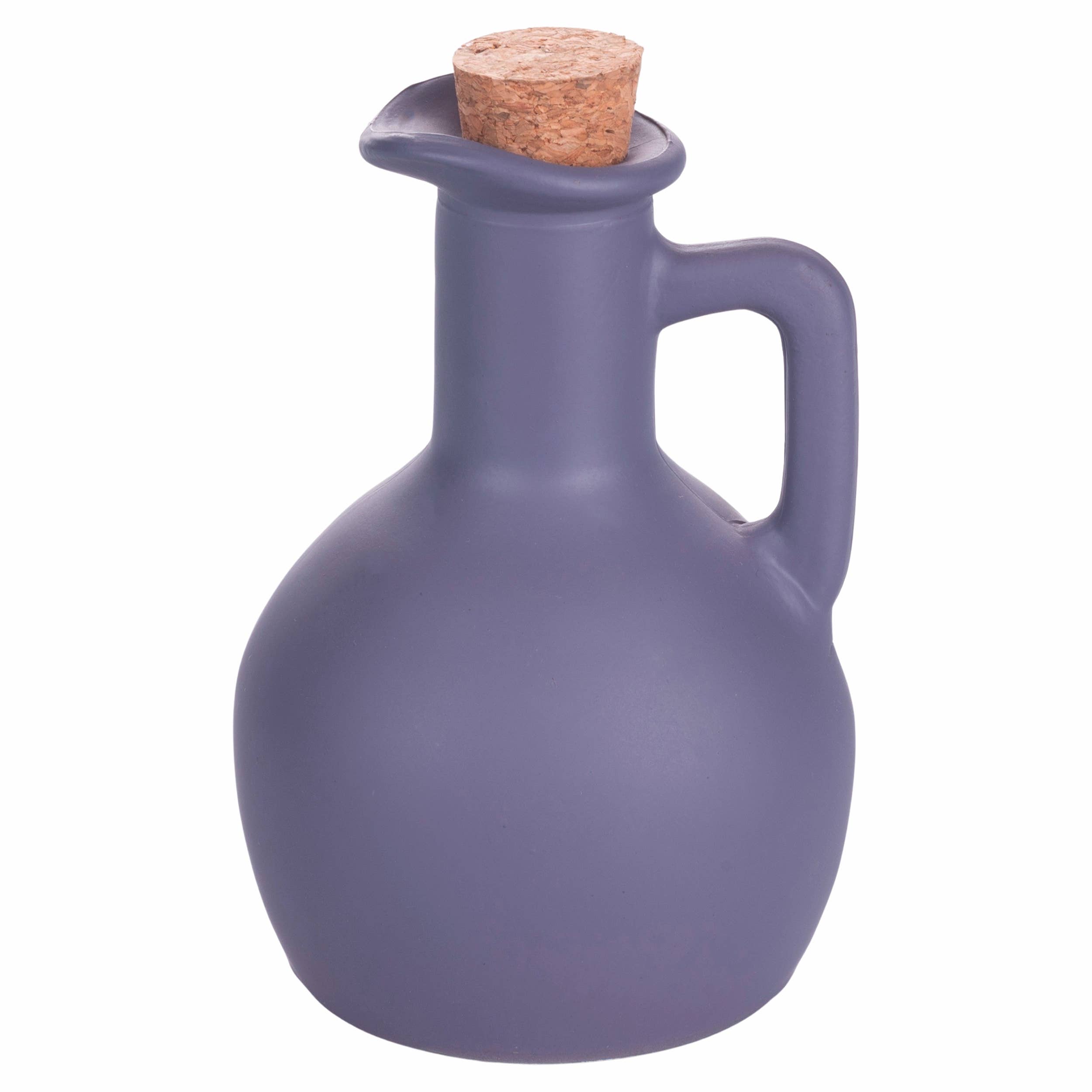 Small oil amphora Drama Queen Matt 180ml / cork stopper VdE Tivoli 1996