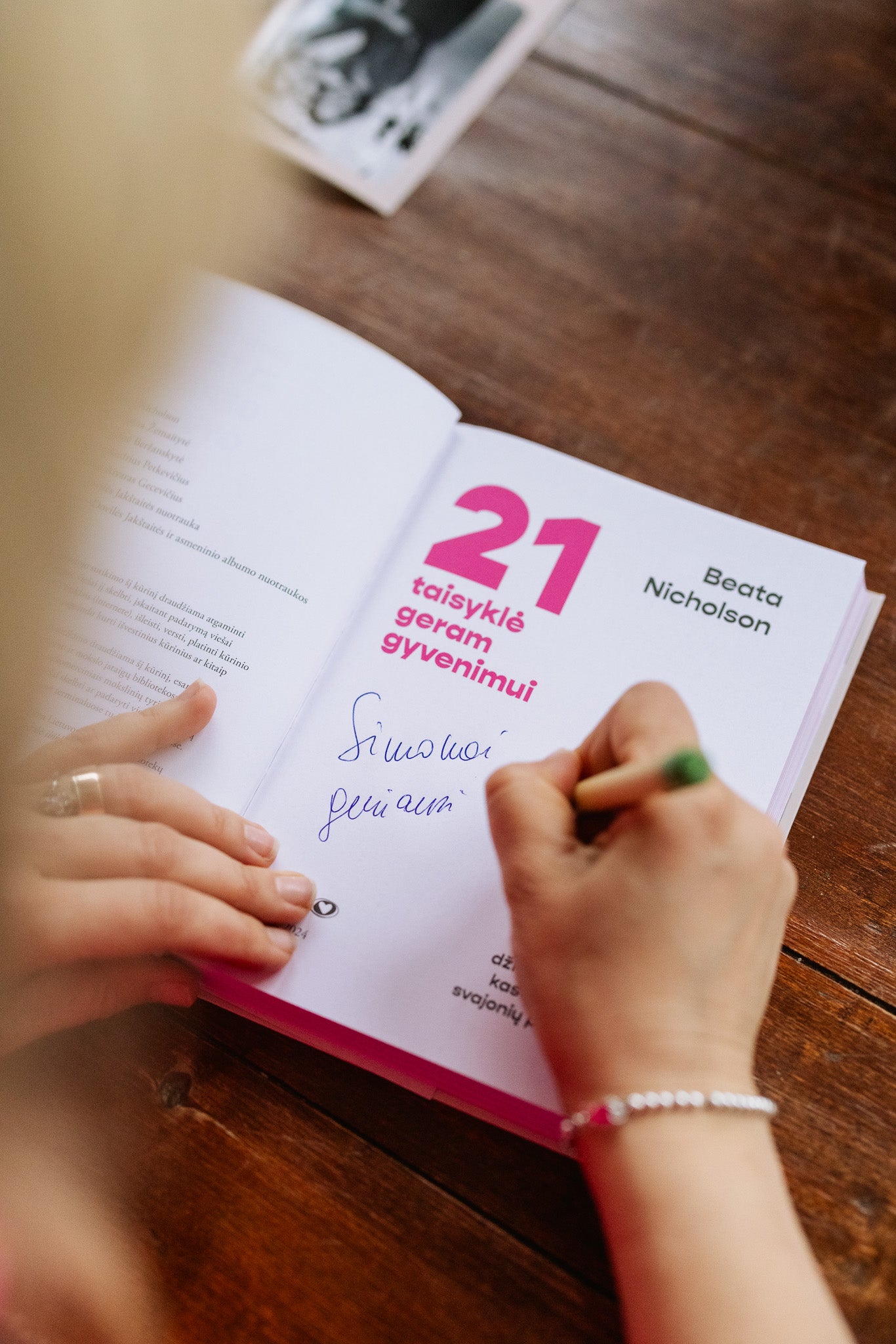 Beatos Nicholson knyga "21 taisyklė geram gyvenimui"