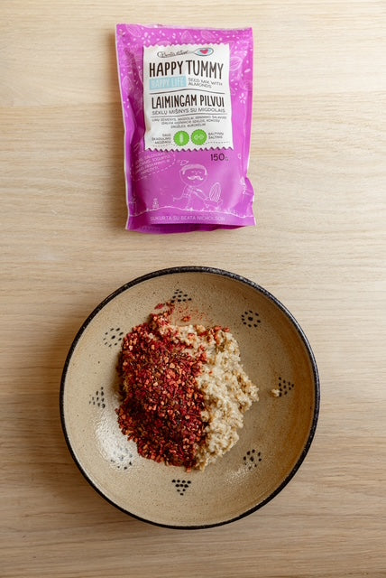 "Beatos virtuvė" Sėklų mišinys su migdolais "Laimingam Pilvui” 150g