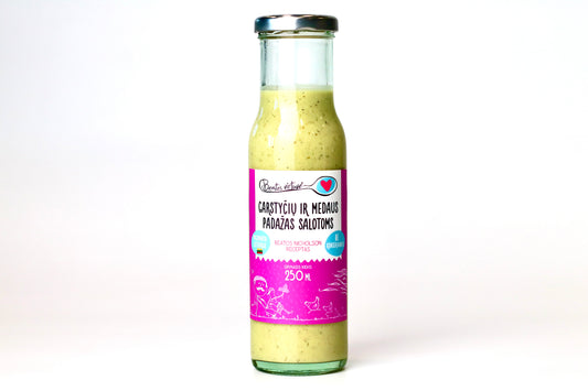 Garstyčių ir medaus padažas BEATOS VIRTUVĖ, 250 ml