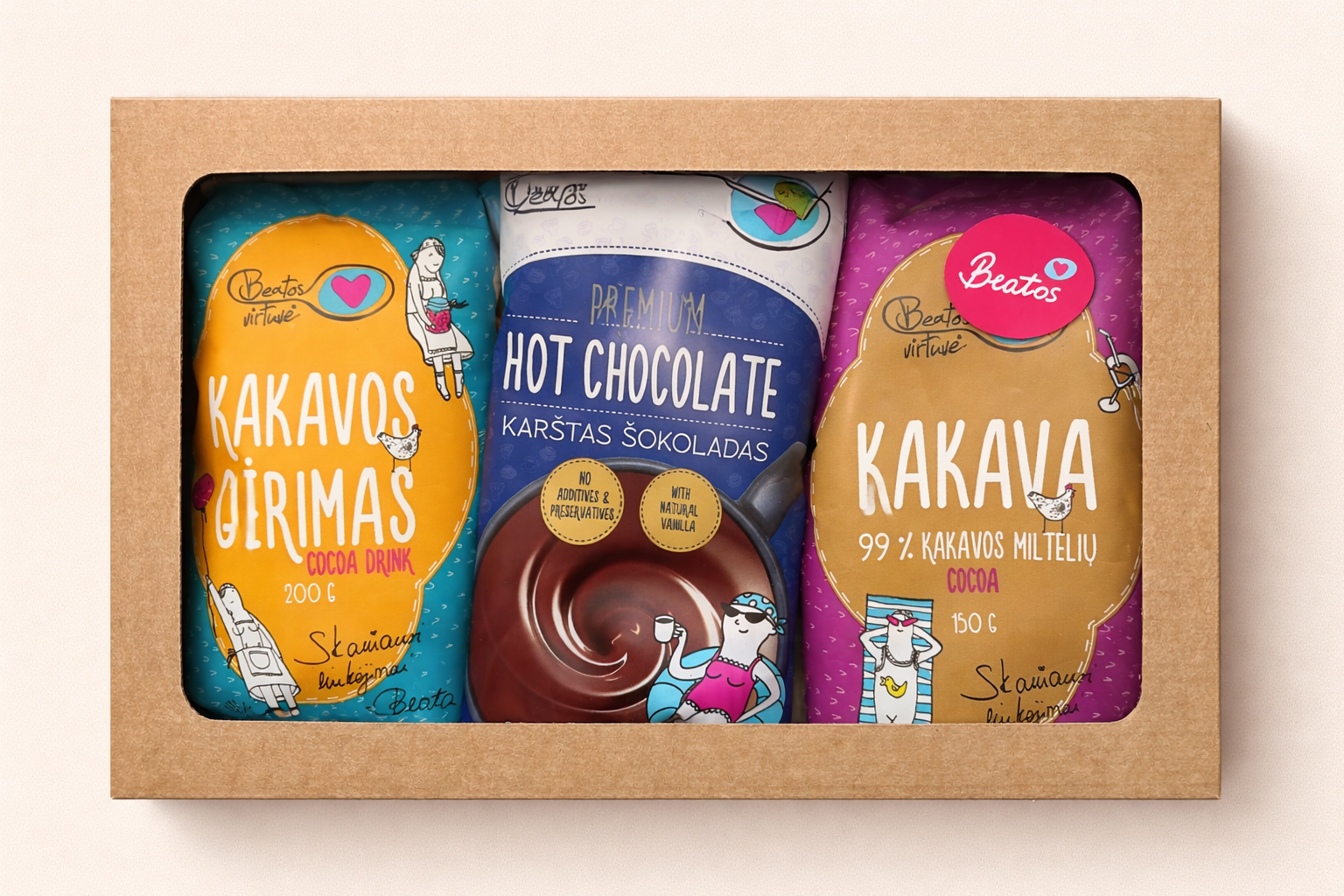 Dovanų rinkinys „Šokoladinė laimė“ 🍫💛