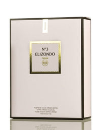 Didelis 0,7 L premium Nº3 (Picual) ELIZONDO – šoninis vaizdas | Beata Nicholson
