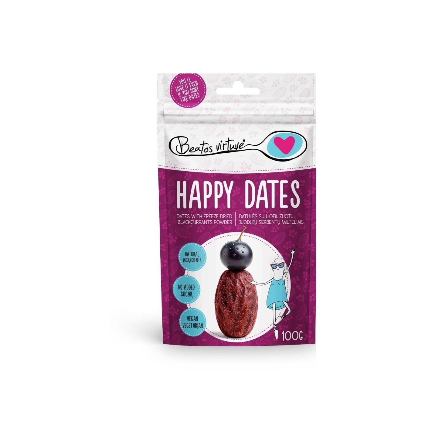 Happy Dates su juodaisiais serbentais
