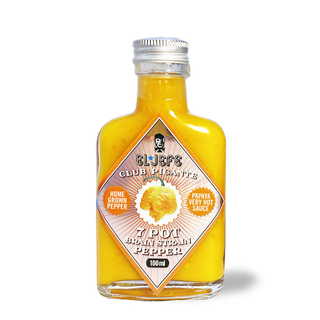 Labai aštrus padažas, 7 Pot Brain Strain 100 ml