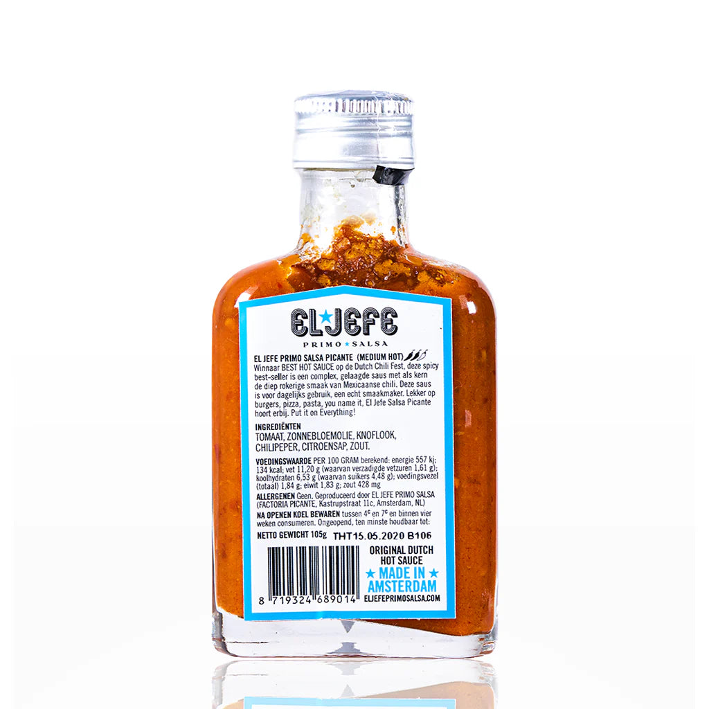 Padažas Picante (vidutiniškai aštrus) - 100ml | El Jefe