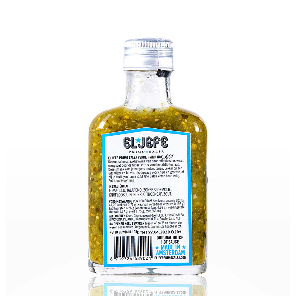 "Verde" padažas (švelniai aštrus) - 100 ml | El Jefe
