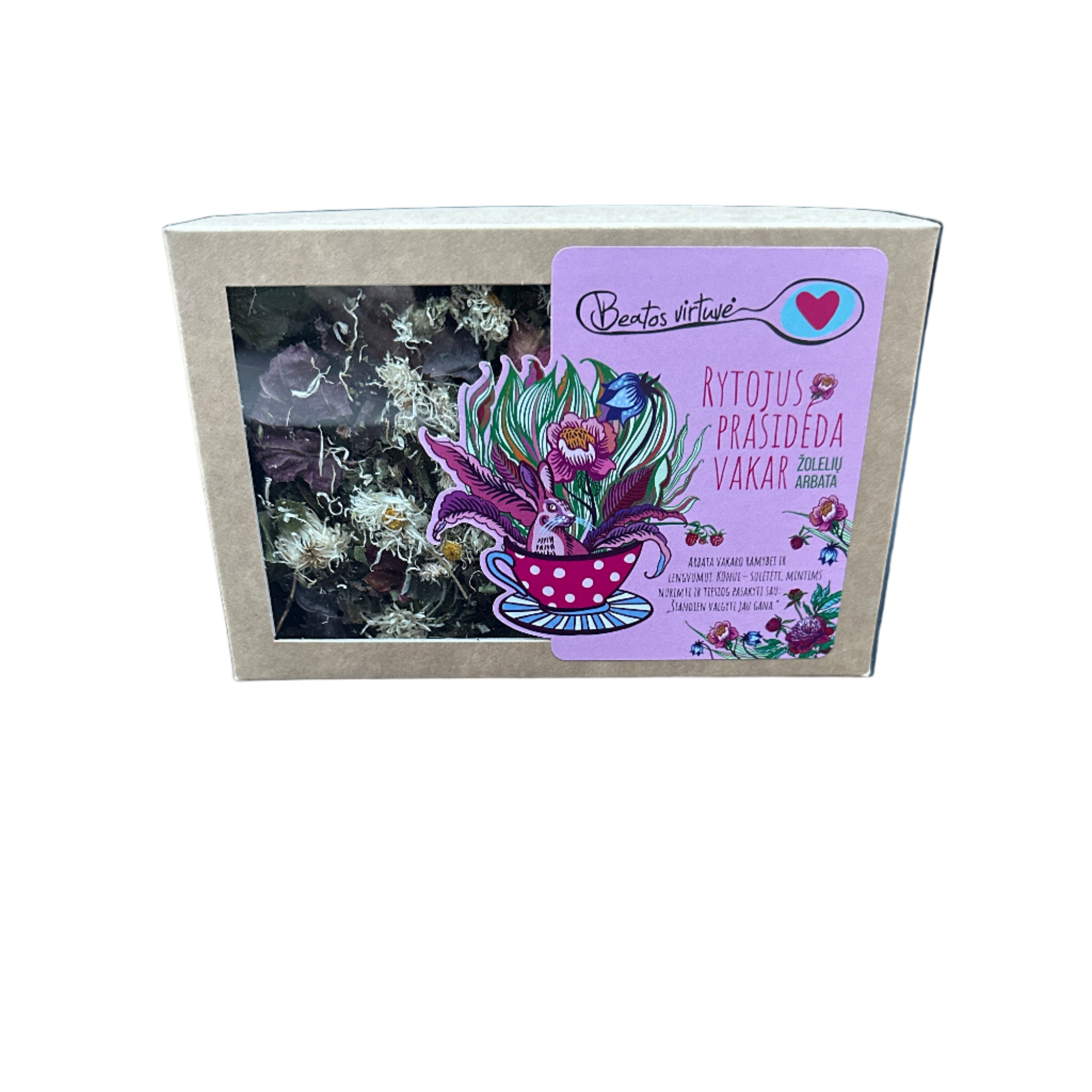 Beatos Žolelių arbata - Rytojus prasideda vakar