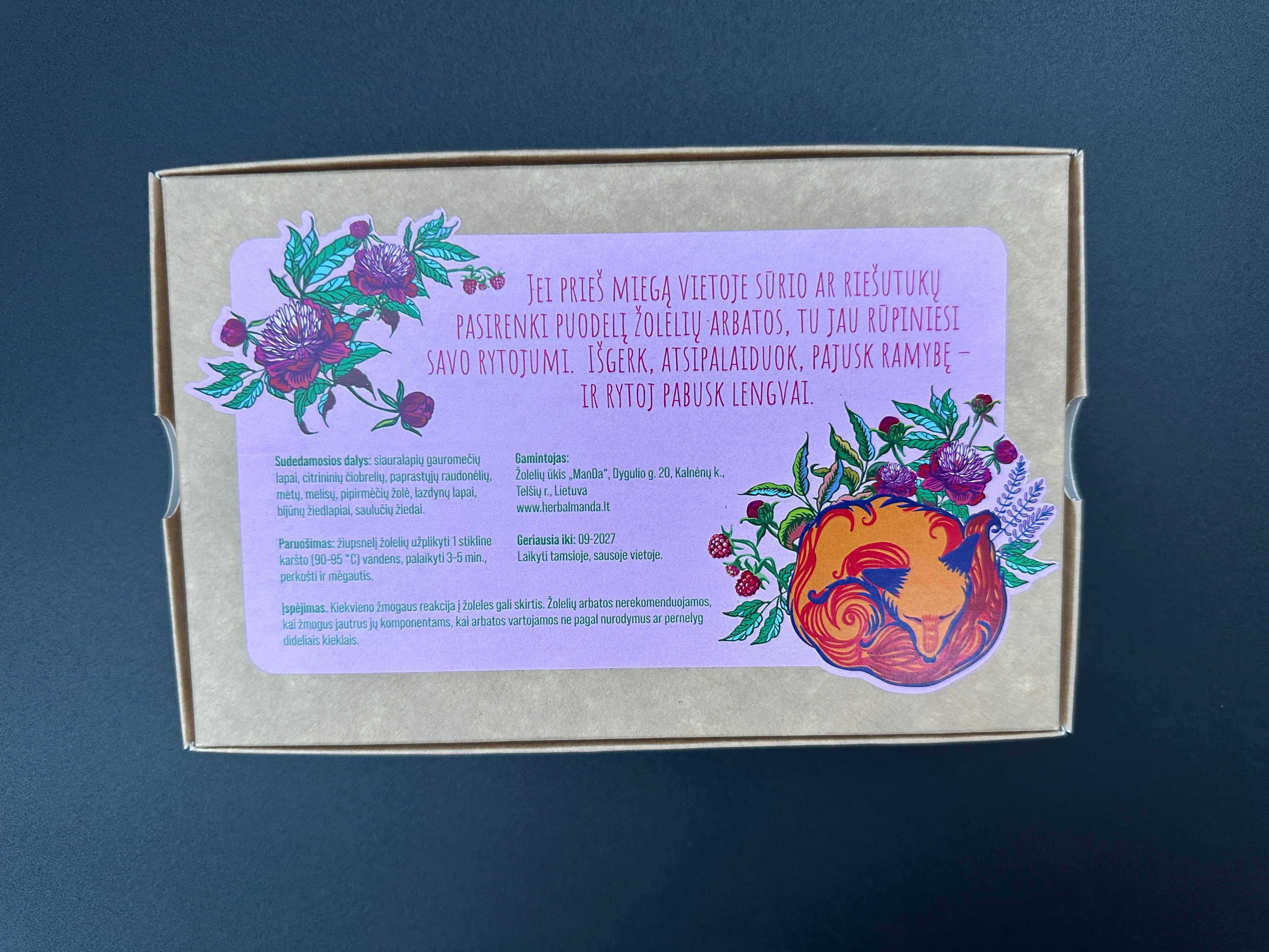 Beatos Žolelių arbata - Rytojus prasideda vakar