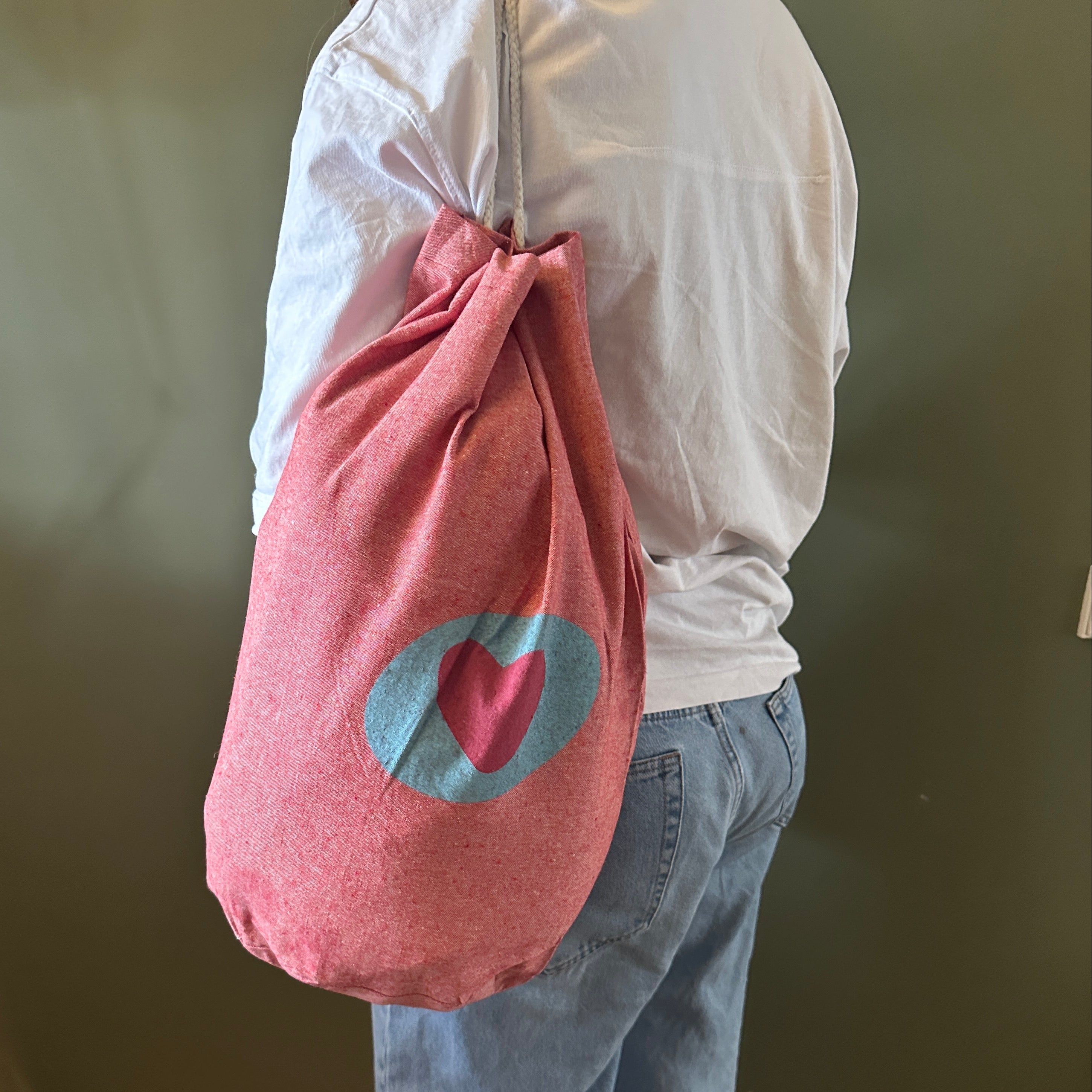 Kelioninis krepšys su širdele