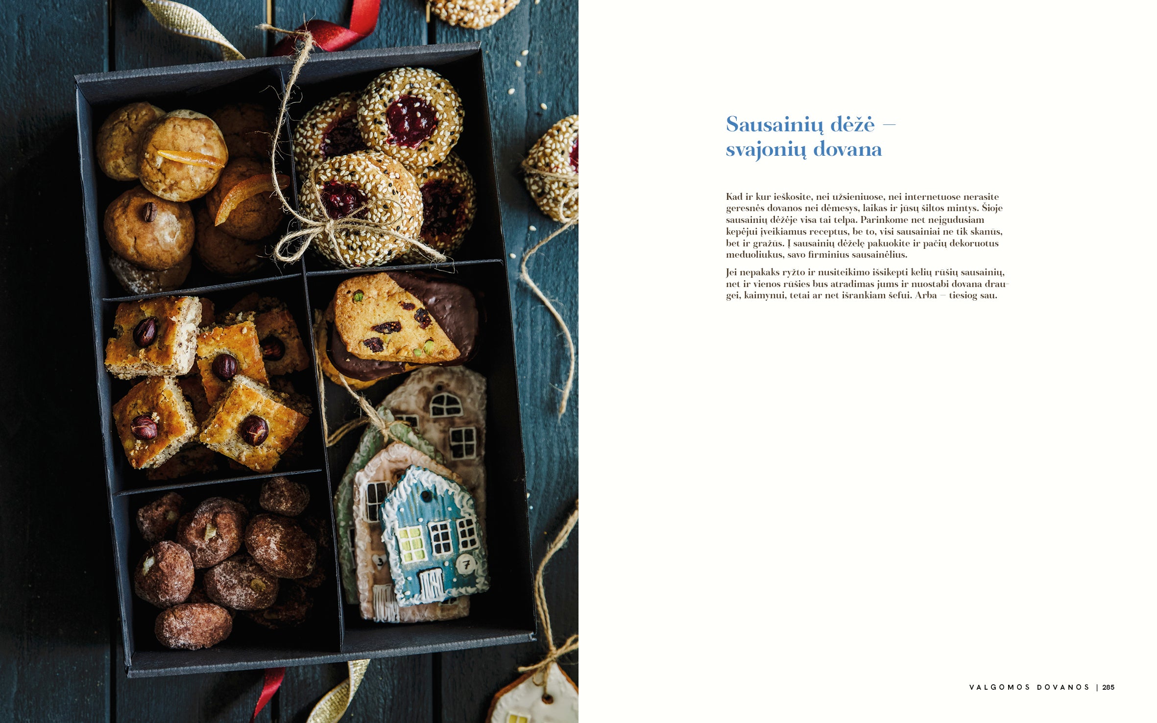 🎄 Kalėdų knyga su prabangiu dovanų pakavimu