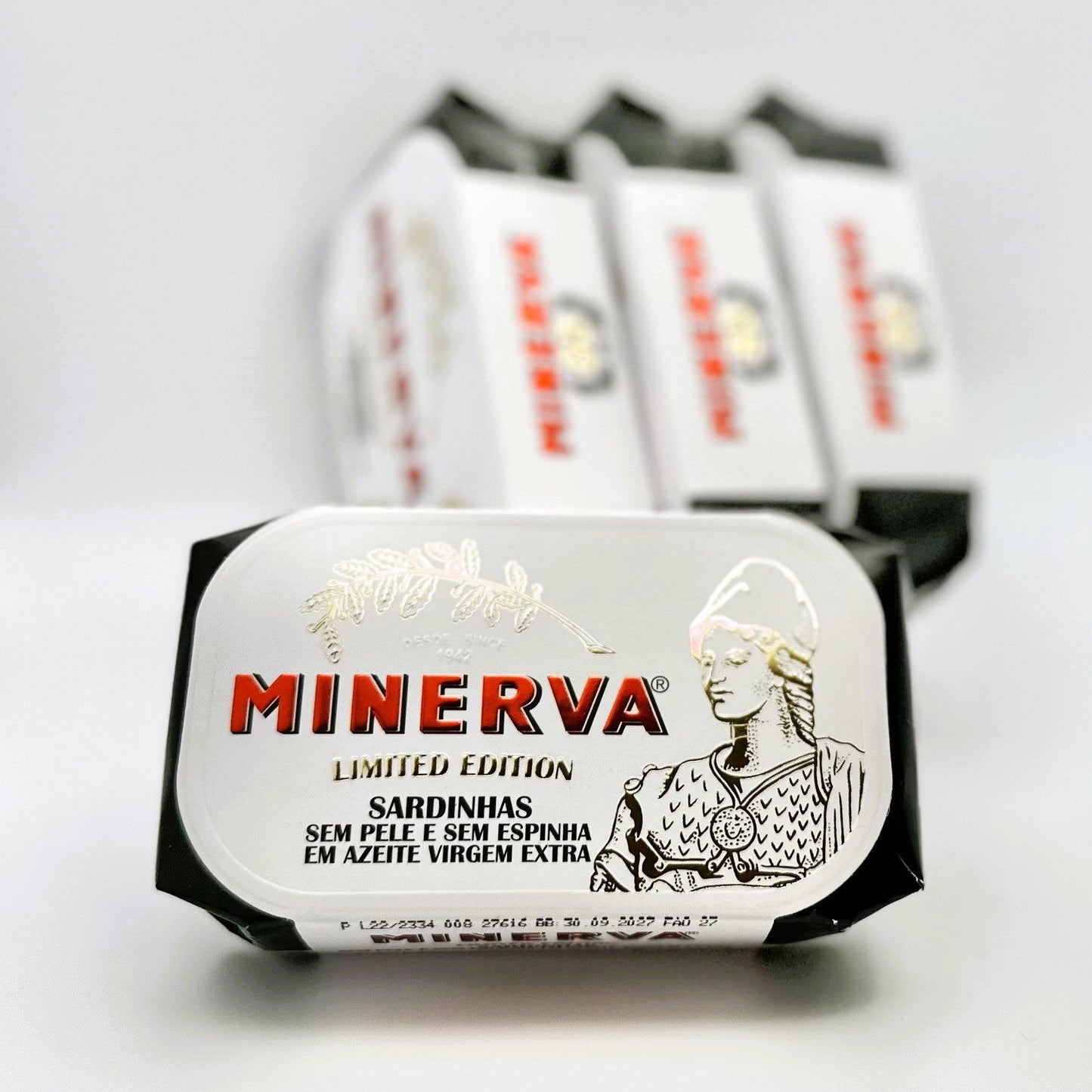 Sardinės aukščiausios rūšies pirmojo spaudimo alyvuogių aliejuje, be odelės ir kaulų | Minerva Premium Limited
