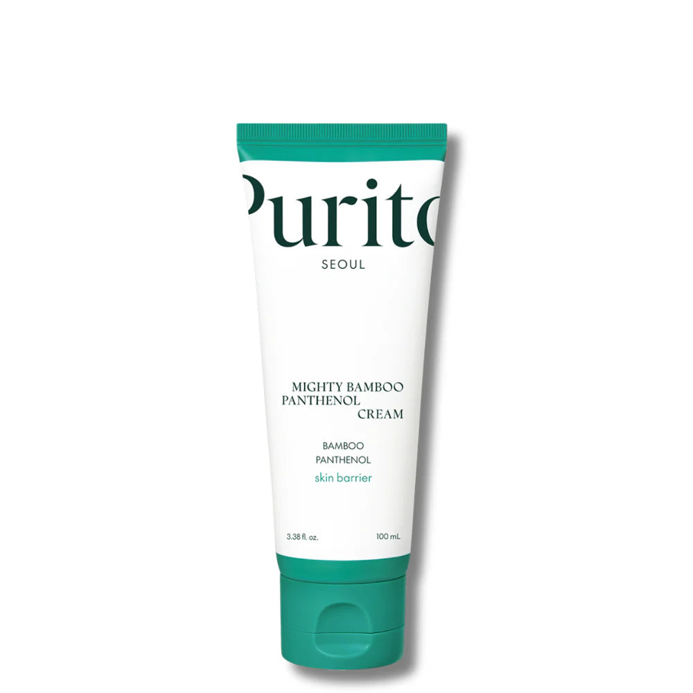 PURITO SEOUL Mighty Bamboo Panthenol Cream - veido kremas 100ml