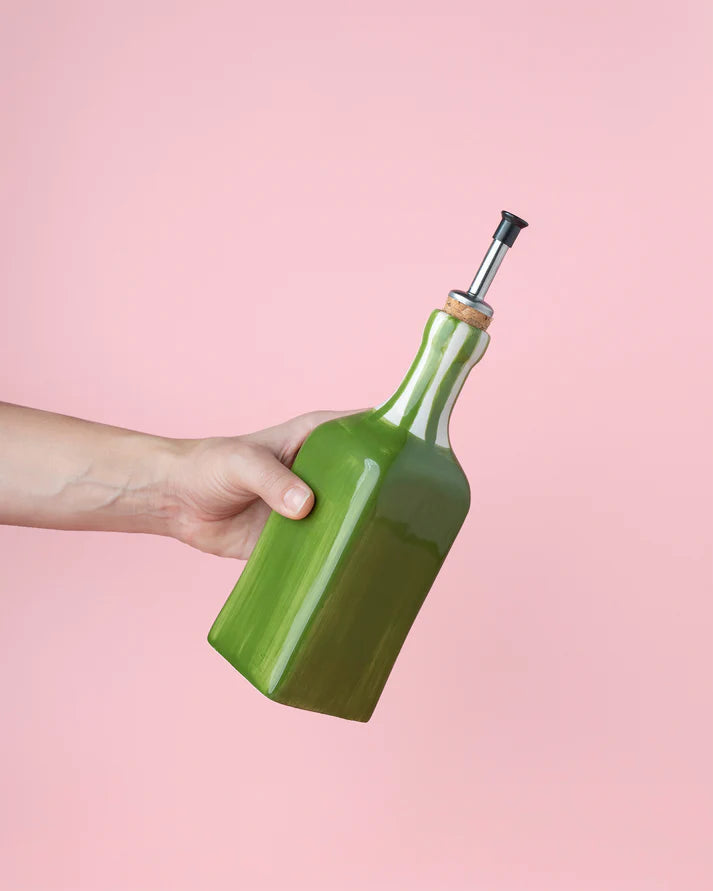 Keraminis aliejaus dozatorius - skysčio dozatorius - 475 ml / Šaknys – šoninis vaizdas | Beata Nicholson
