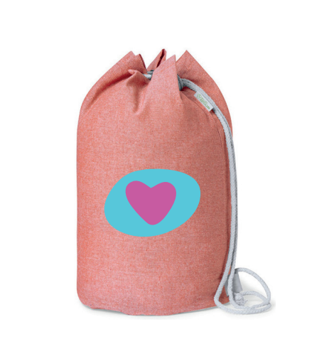 Kelioninis krepšys su širdele