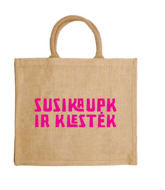 Džiuto krepšys "Susikaupk ir klestėk"