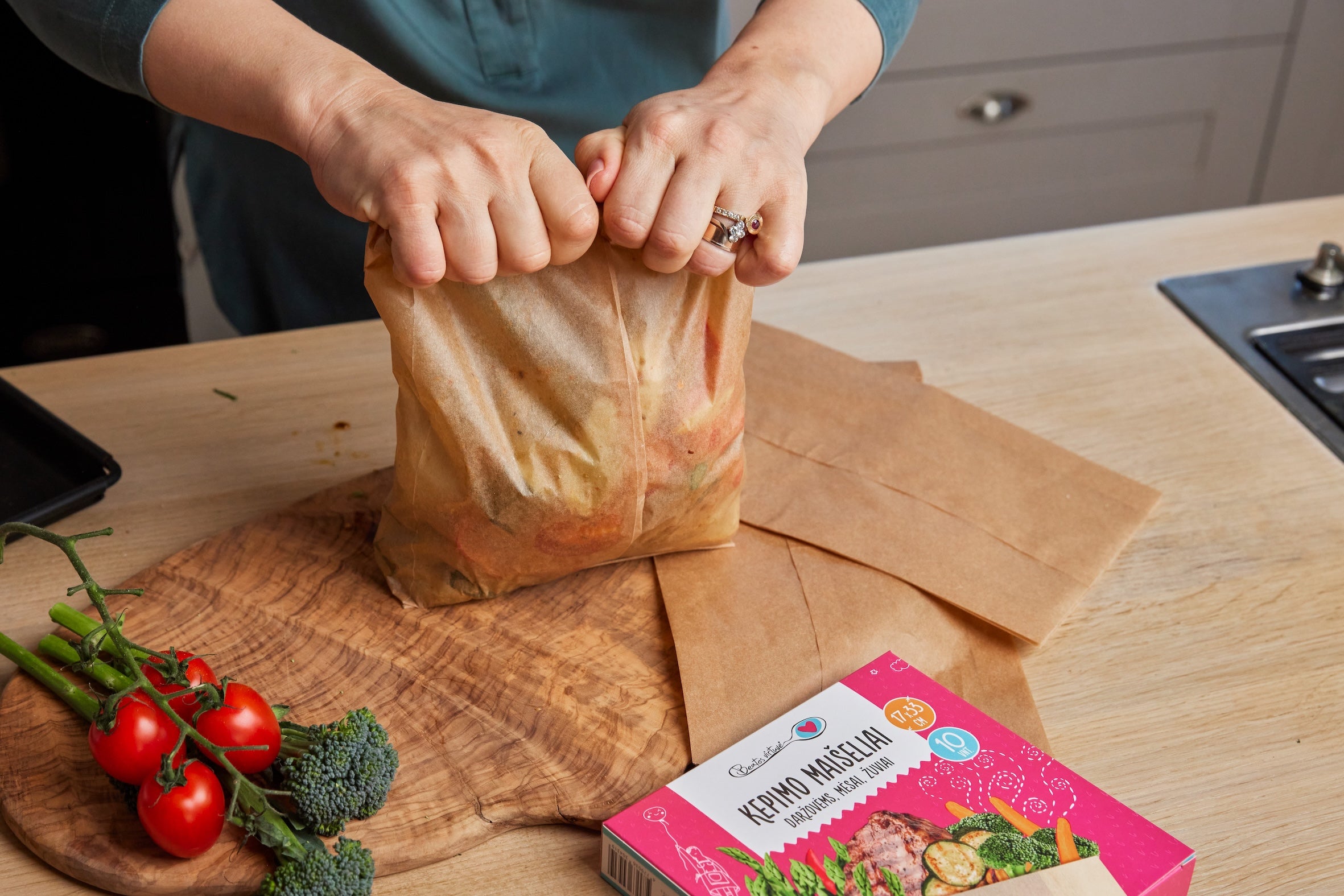 Beatos Virtuvė Kepimo Maišeliai (patiekalams)