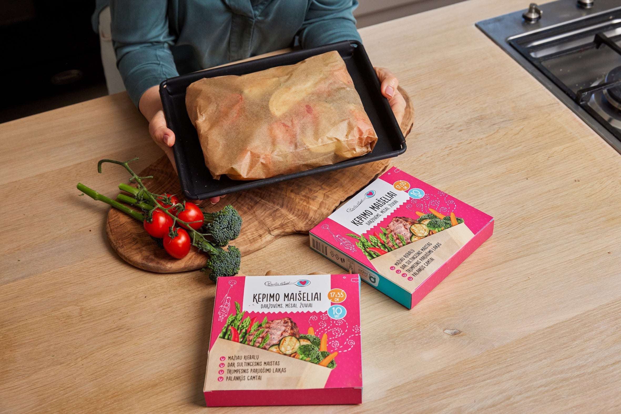 Beatos Virtuvė Kepimo Maišeliai (patiekalams)