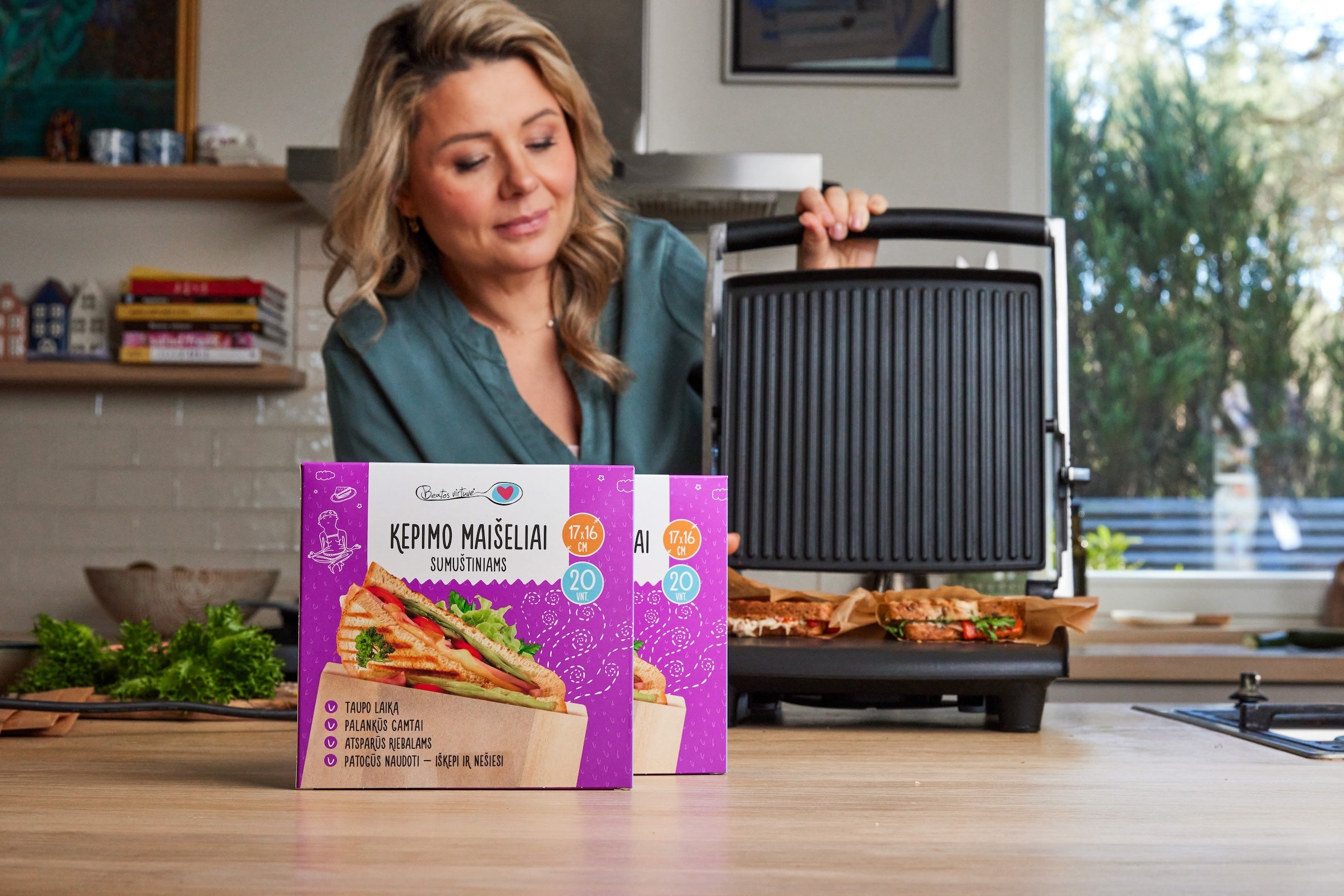 Beatos Virtuvė Kepimo Maišeliai (sumuštiniams)