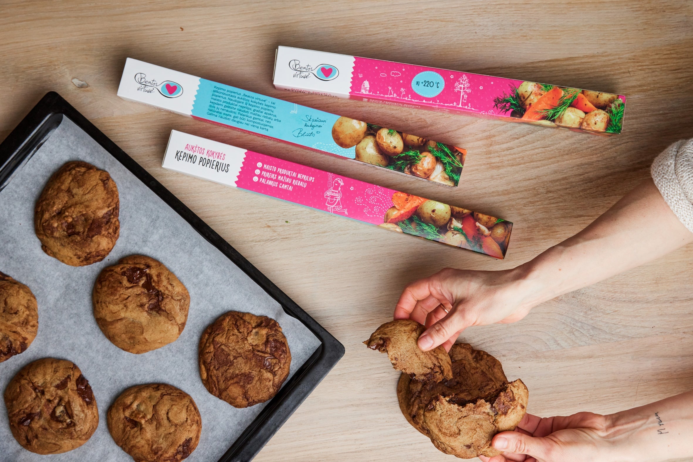 Beatos Virtuvė aukštos kokybės Kepimo Poperius