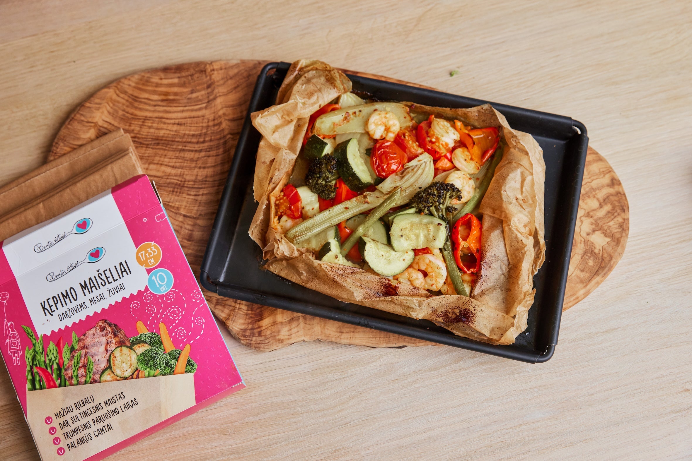 Beatos Virtuvė Kepimo Maišeliai (patiekalams)