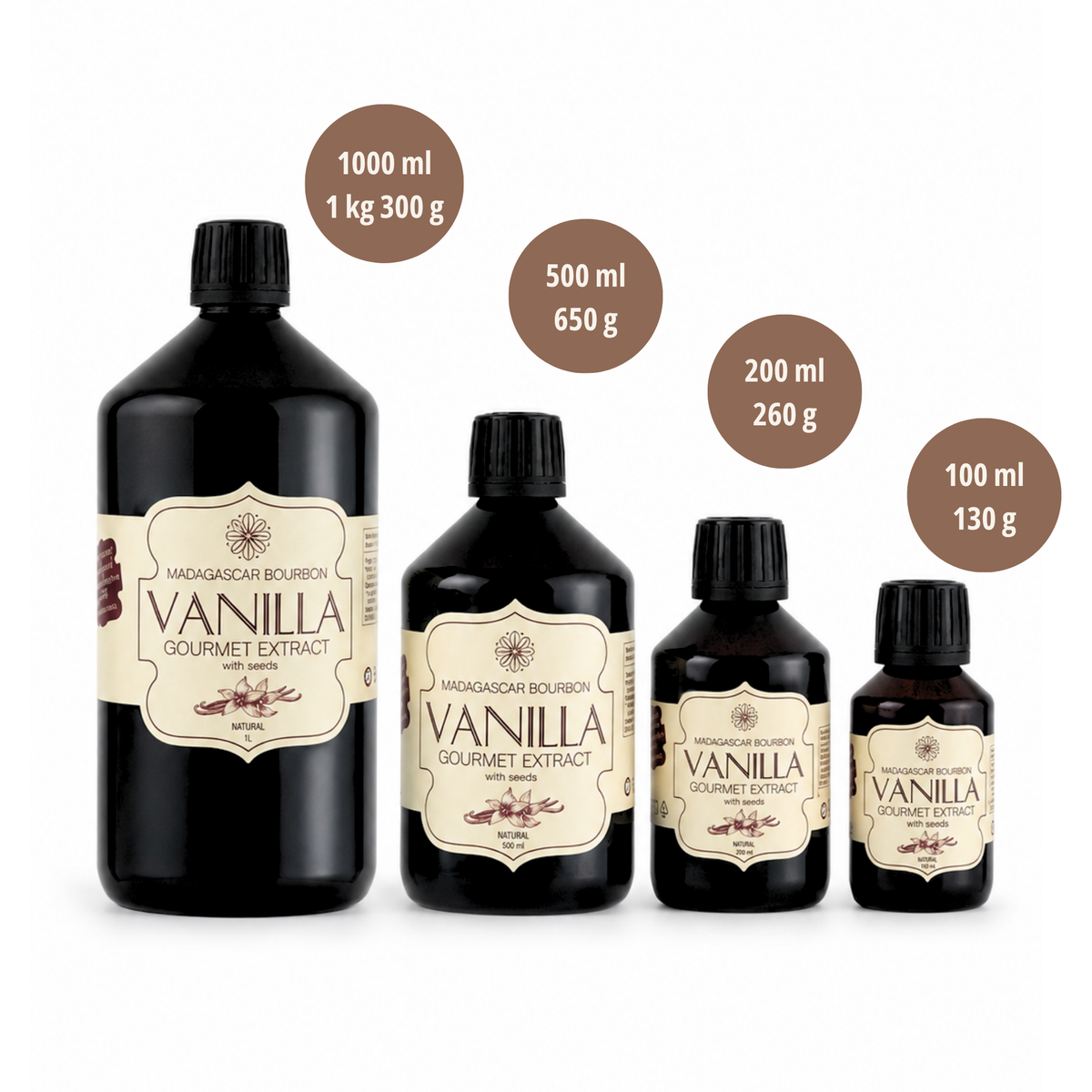 Burbono vanilės gurmaniškas ekstraktas su sėklytėmis Vanilla Scientific