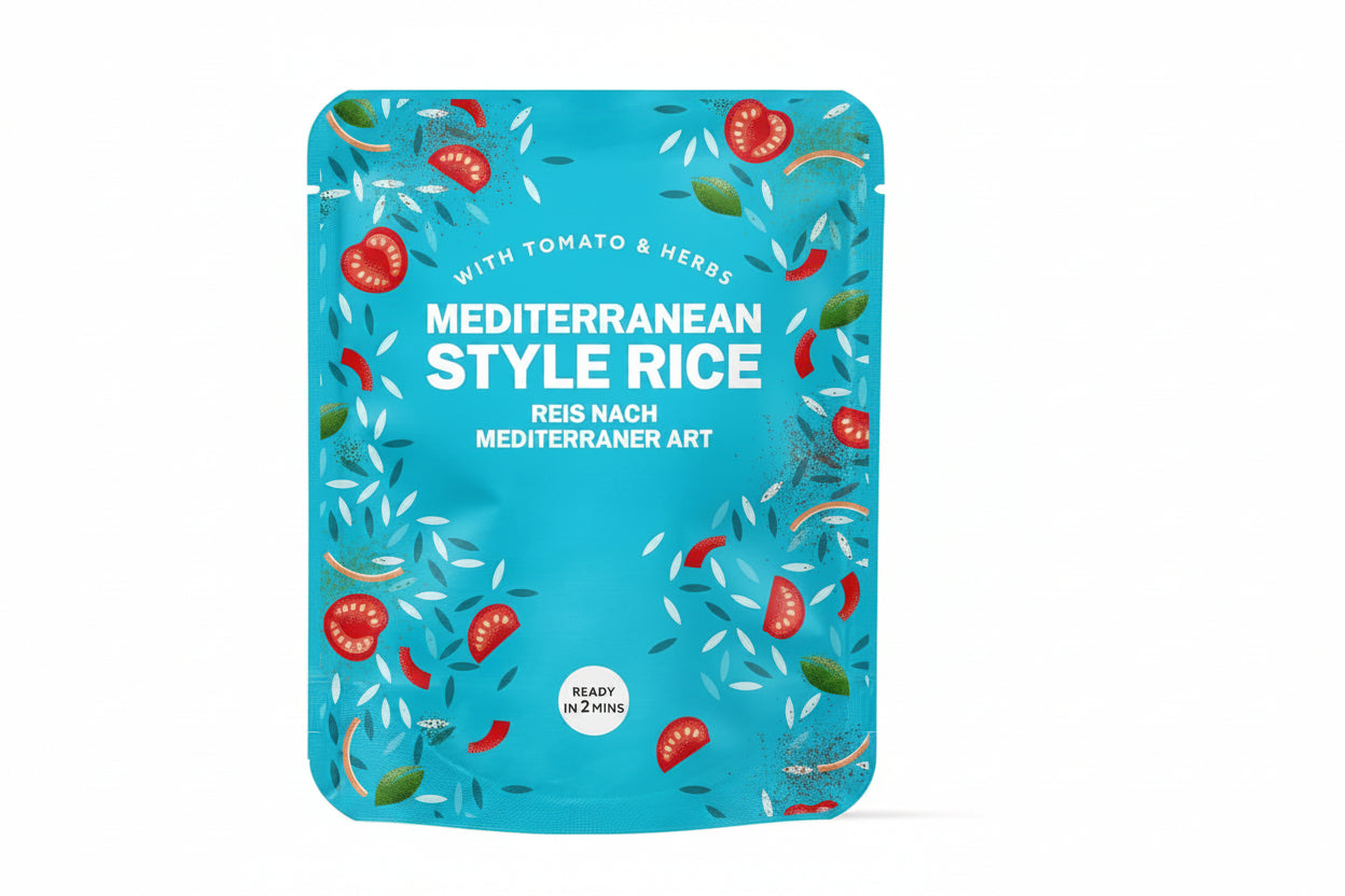 by Amazon Viduržemio jūros stiliaus ryžiai su pomidorais ir žolelėmis 250 g