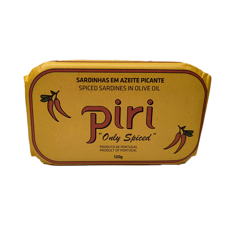 Sardinės aštriame alyvuogių aliejuje 120 g Piri | Ampinhal – produkto nuotrauka | Beata Nicholson