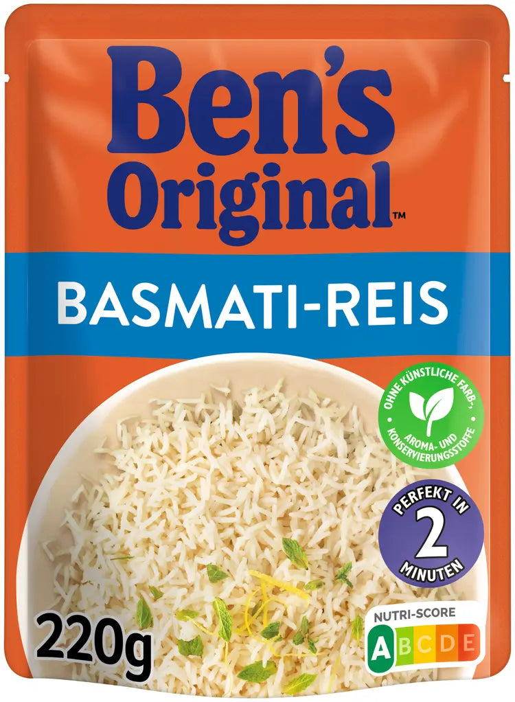 BEN'S ORIGINAL™ Express Basmati ryžiai 220 g BEN'S ORIGINAL