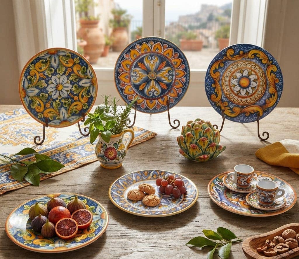 La Tradizione fruit plate, 6 assorted VdE Tivoli 1996