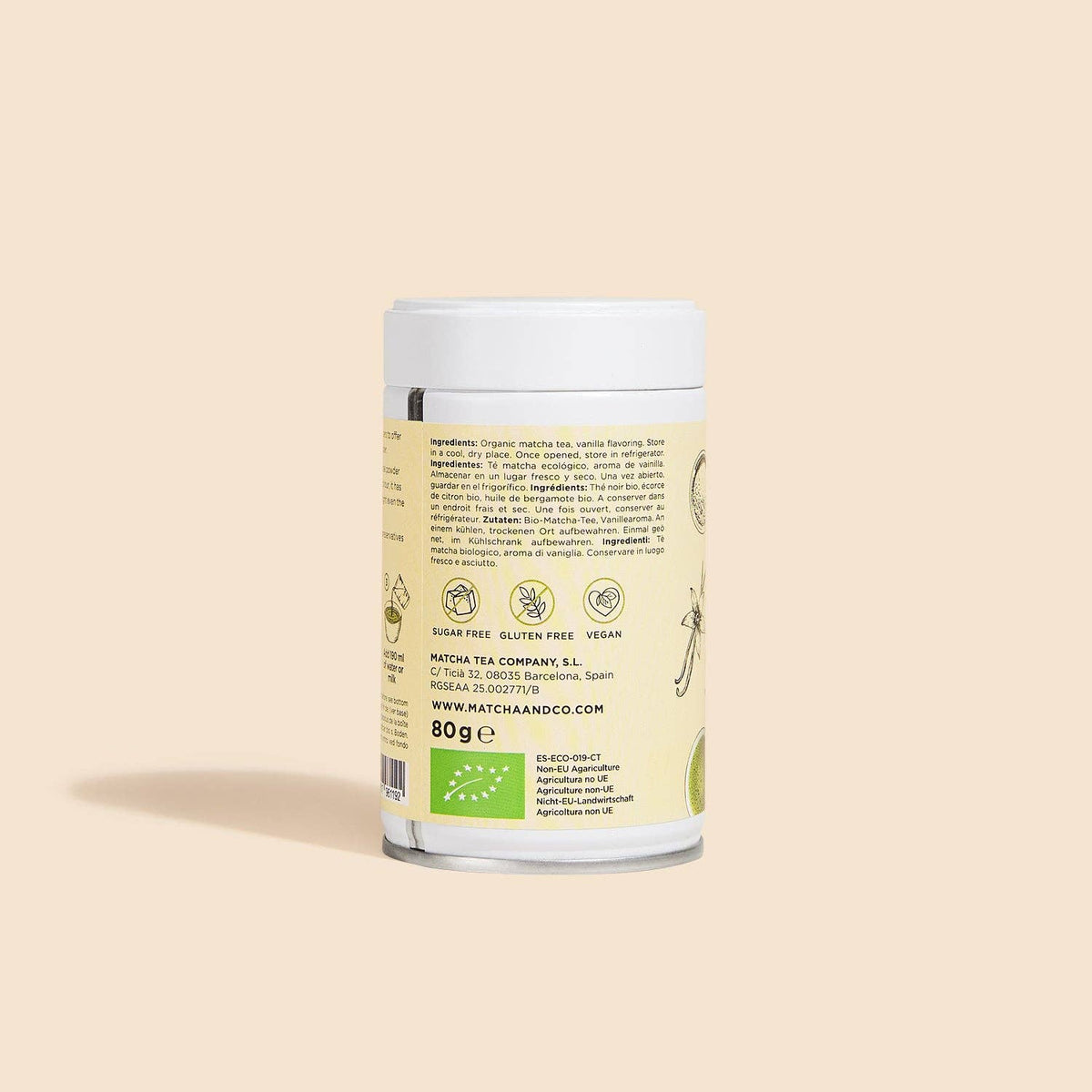 Ekologiška matcha su vanile, 30 g – 6 nuotrauka | Beata Nicholson