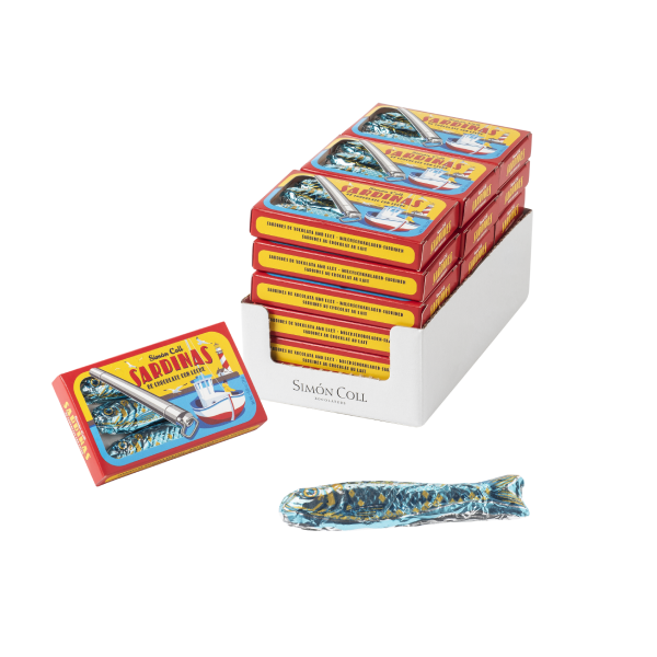 'SARDINE' PIENO ŠOKOLADO DĖŽUTĖ 24 g