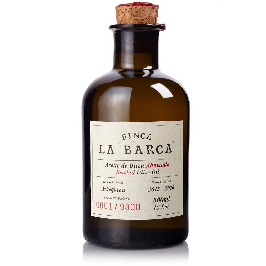 Rūkytas alyvuogių aliejus, 500 ml | Finca La Barca