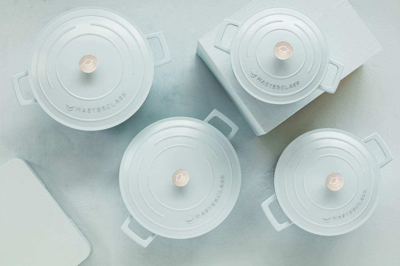 MasterClass 4LPastelinė mėlyna Aliuminis Puodas, 28cm, 4L