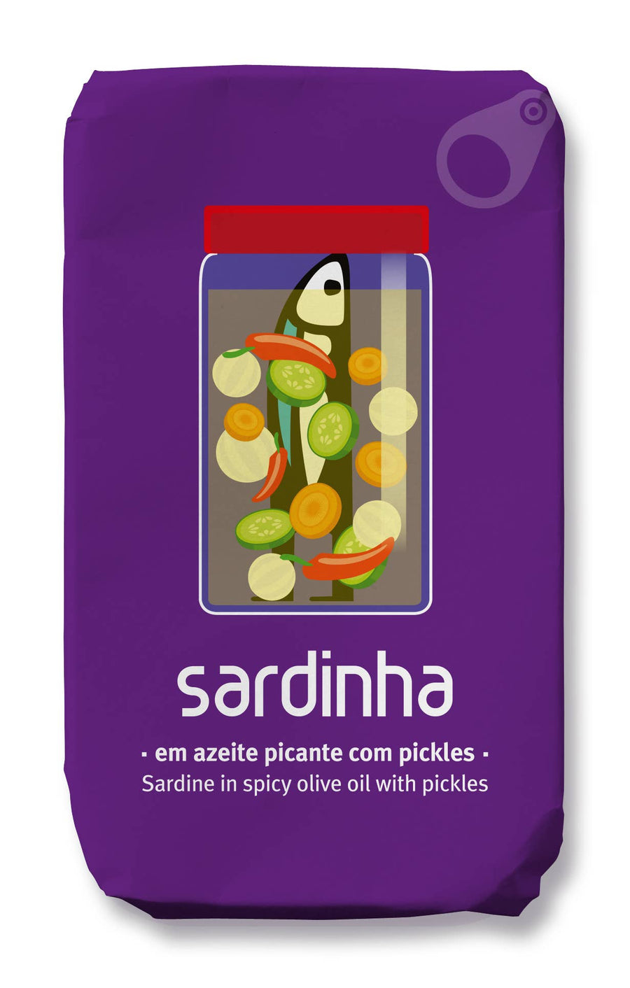 Sardinės aštriame alyvuogių aliejuje su marinuotais agurkais | Sardinha – produkto nuotrauka | Beata Nicholson