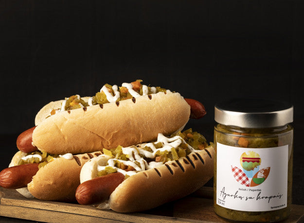 Agurkų pagardas su krapais 314 ml