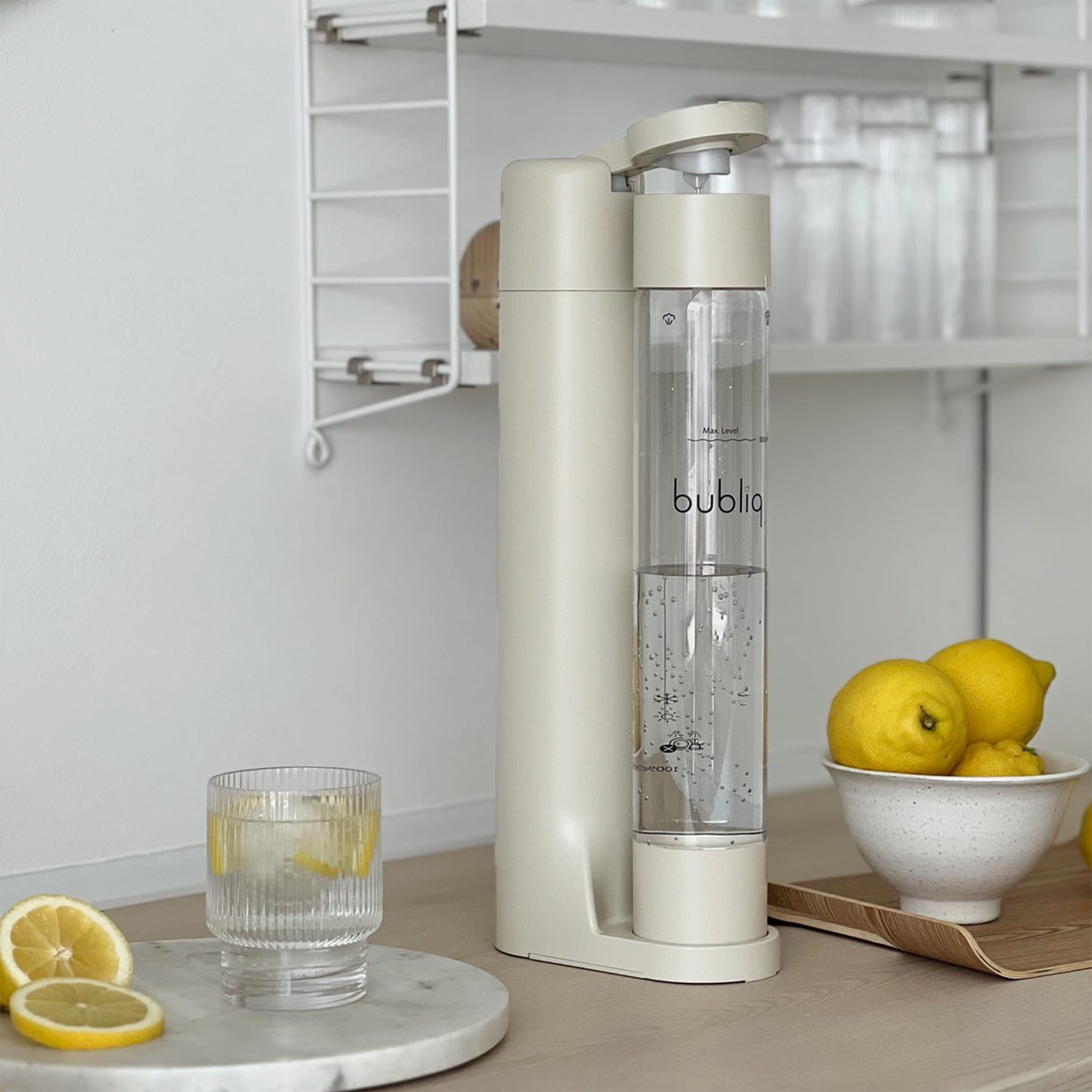 Beige Bubliq Drink Carbonator bubliq