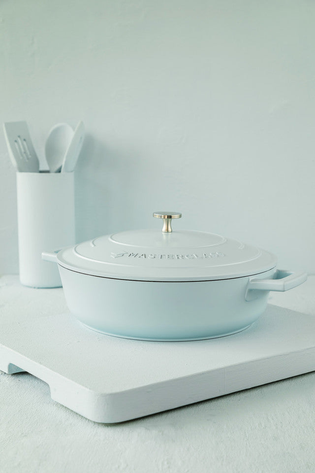 MasterClass 4LPastelinė mėlyna Aliuminis Puodas, 28cm, 4L