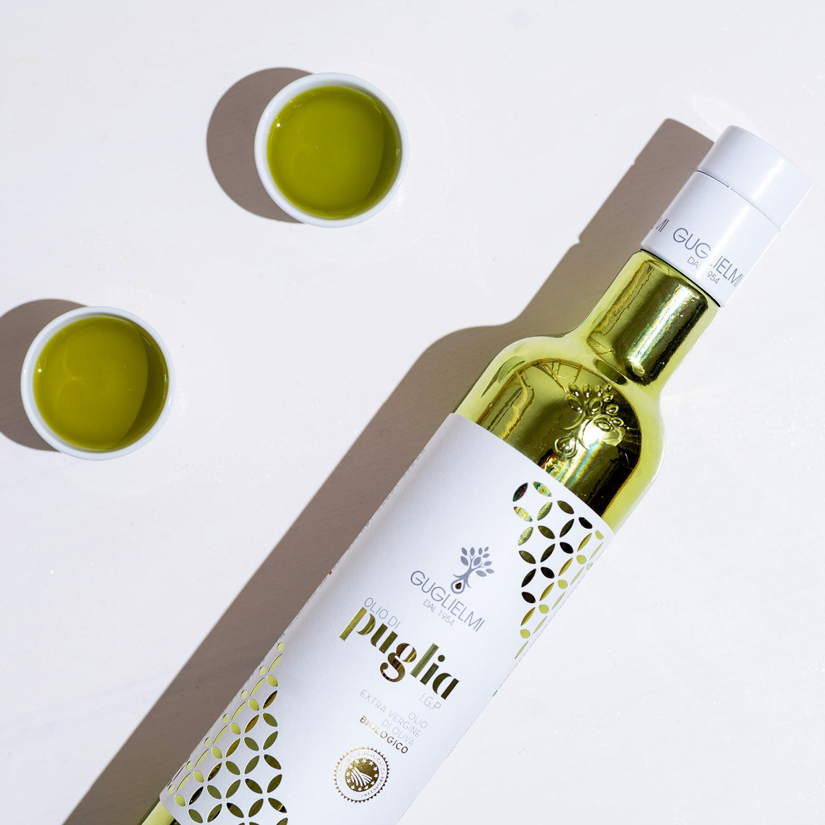 Guglielmi „Puglia BIO“ P.G.I. ekologiškas alyvuogių aliejus, 500 ml | Beatos.lt